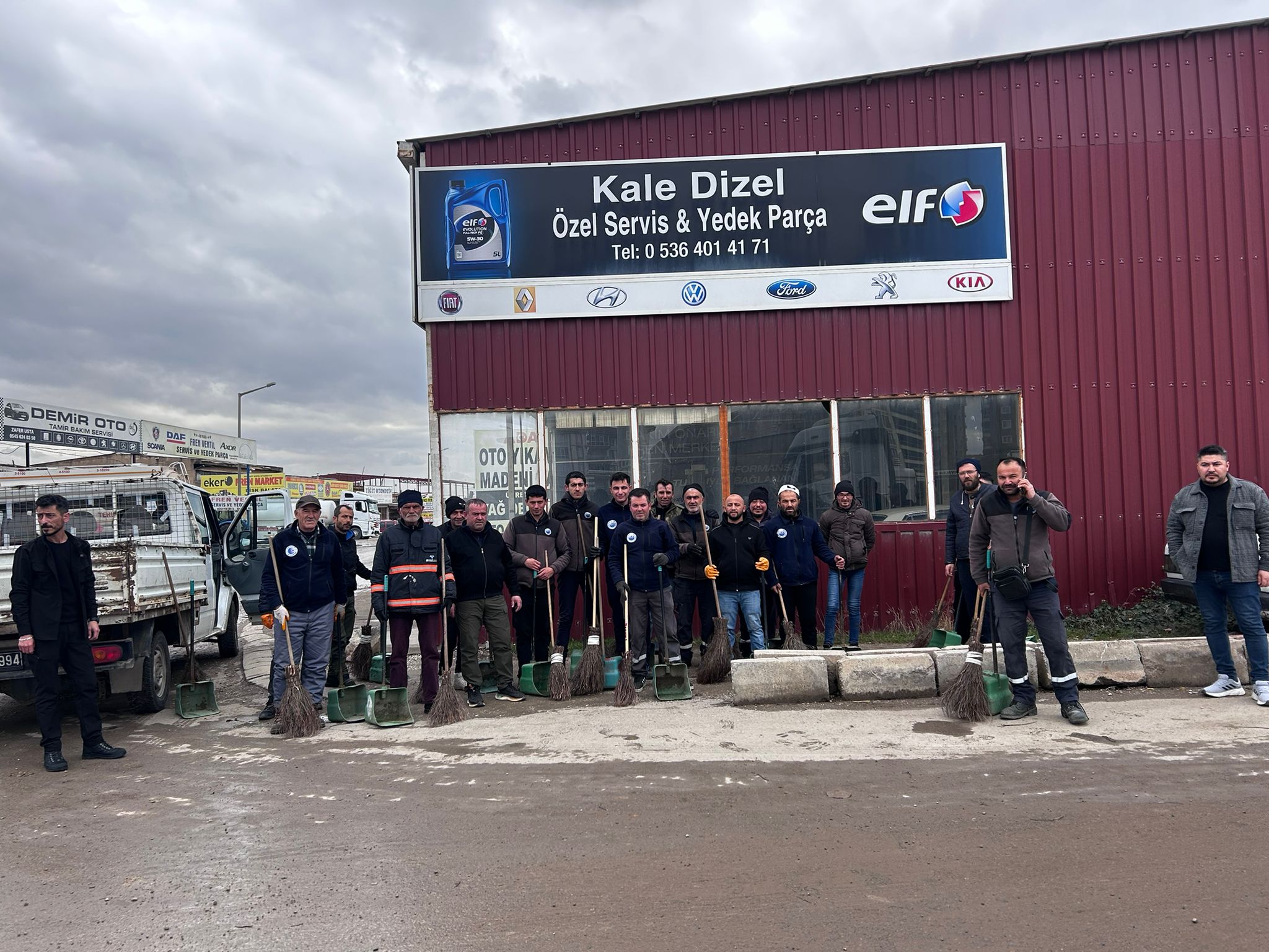 TEMİZLİK ÇALIŞMALARIMIZ ARALIKSIZ DEVAM EDİYOR